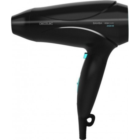 Cecotec Sèche-cheveux cecotec bamba ionicare 5450 power&go pro ice noir, 2400 w