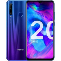 Honor Smartphone 20 Lite 128Go Bleu 6.21” 4G Double Nano Sim ou MicroSD