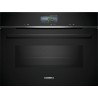 Siemens Micro ondes combiné encastrable CM776G1B1 Série iQ700 VarioSpeed