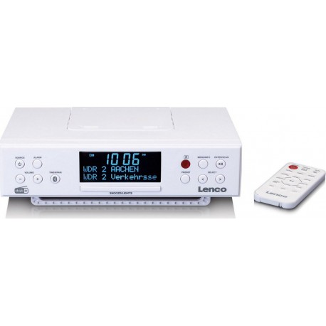 Lenco Radio DAB KCR-190WH