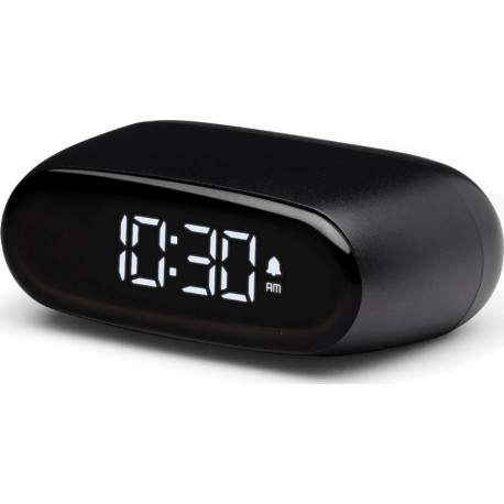 Lexon Réveil Minut ultra-compact Rechargeable Noir