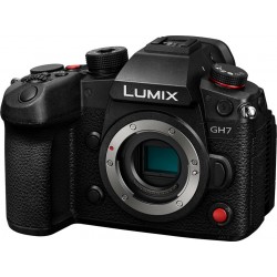 Panasonic Appareil photo Hybride GH7 nu noir