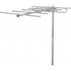 Nedis Antenne extérieure Antenne Tv Tnt D&-39 extérieur Gain Max. D