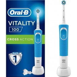 Oral-B Hygiène bucco-dentaire Brosse à dents électrique Oral B Vitality 100 H-BOX Cross Action B