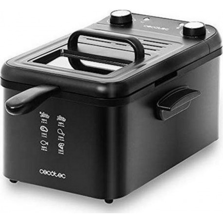 Cecotec Friteuse électrique cleanfry infinity 3000 noir 2400W 3L