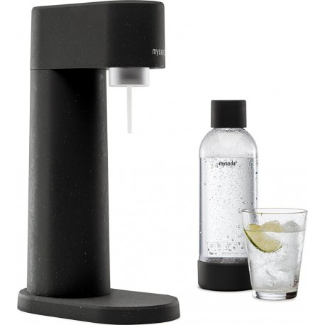 Mysoda Machine à soda Woody Black