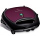 Moulinex Breaktime Gaufrier Croque-Monsieur Prune Violet Noir 700W SJ615612