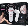 Braun Epilateur Électrique Silk-Epil Sensosmart + Brosse 9 SE 9-880 SE9-880