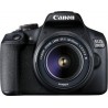 Canon Appareil Photo Reflex EOS 2000D + Objectif 18-55mm Noir